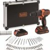 Black & Decker BLACK+DECKER BDCHD18BAFC-QW Accu Klopboormachine - 18V - 2 Accu's - Incl. 80 Accessoires 2 Black & Decker BLACK+DECKER BDCHD18BAFC-QW Accu Klopboormachine - 18V - 2 Accu's - Incl. 80 Accessoires -Black & Decker 1046x1200