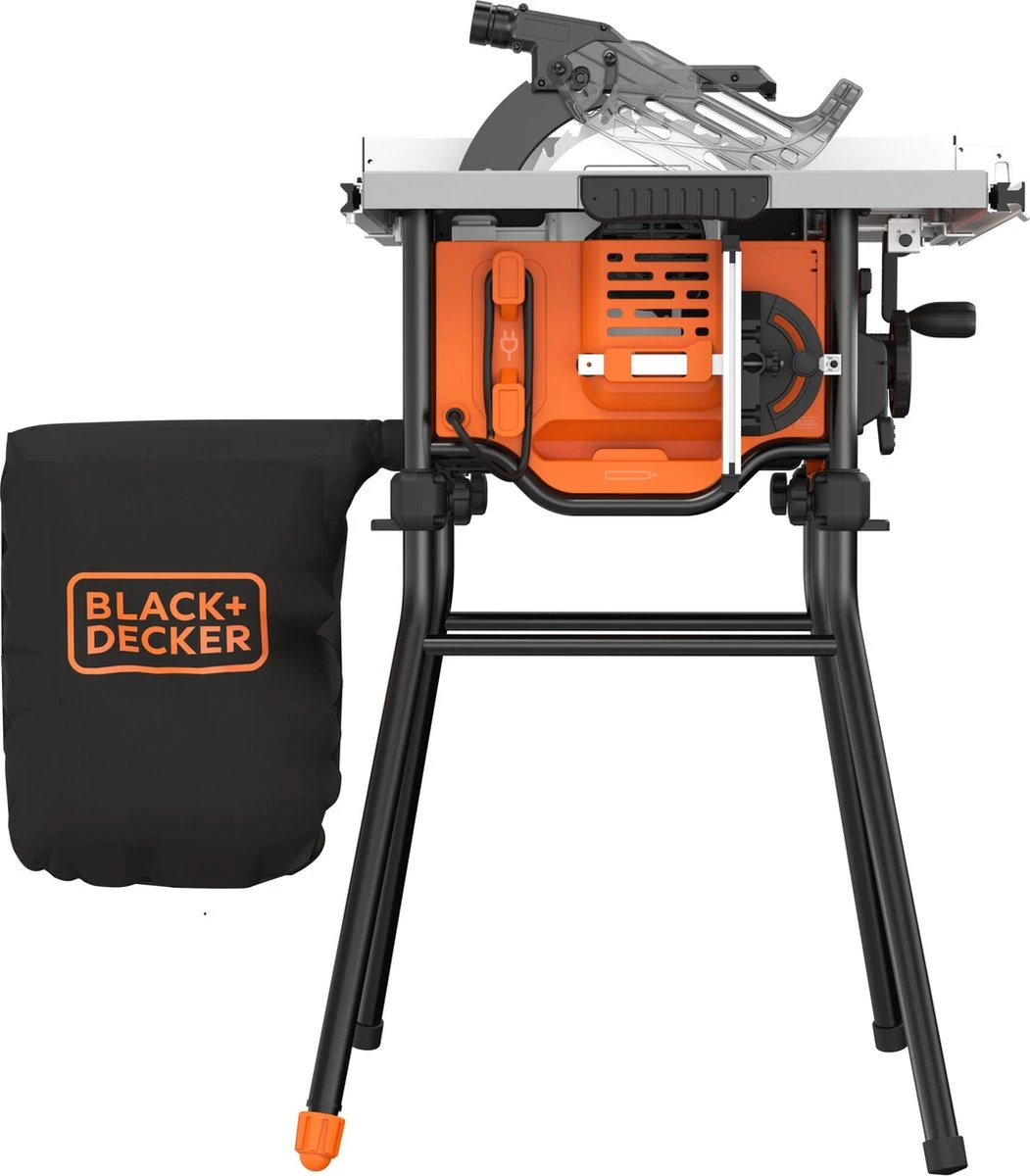 Black & Decker BLACK+DECKER BES720-XE Tafelzaag - 1800W - 254mm - Incl. Stofzak 4 Black & Decker BLACK+DECKER BES720-XE Tafelzaag - 1800W - 254mm - Incl. Stofzak - Afbeelding 2