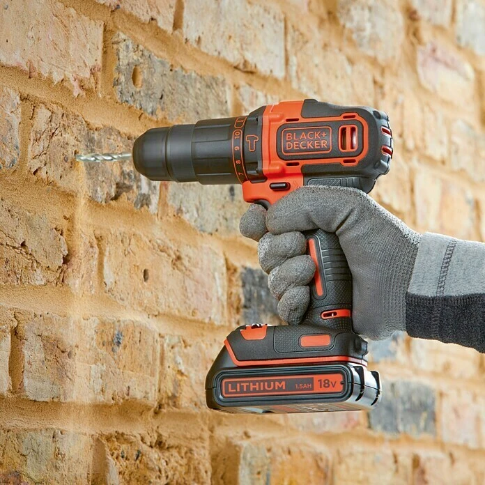 Black & Decker Accuklopboorschroefmachine Set 5 Black & Decker Accuklopboorschroefmachine Set - Afbeelding 3