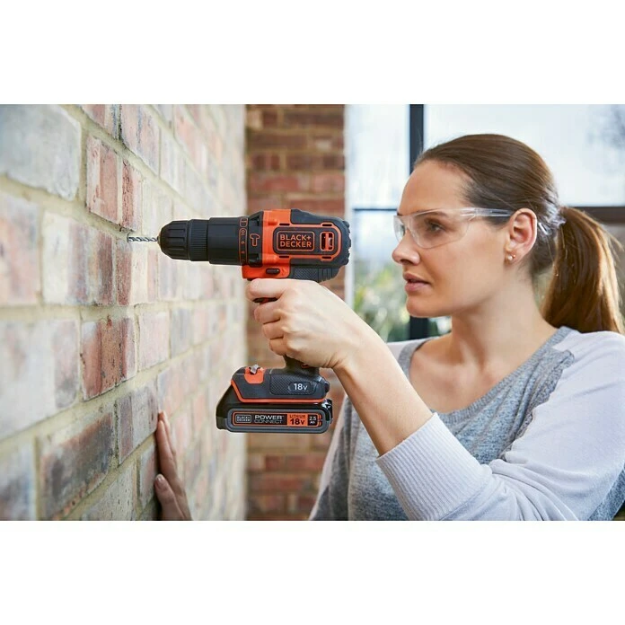 Black & Decker Accuklopboorschroefmachine Set 6 Black & Decker Accuklopboorschroefmachine Set - Afbeelding 4