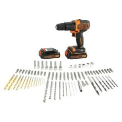 Black & Decker Accuklopboorschroefmachineset BDC718AS2F-QW