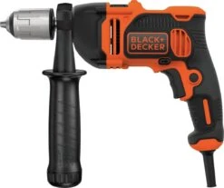 Black & Decker BLACK+DECKER BEH850K-QS Klopboormachine - 850W - 1 Snelheid - Incl. Koffer En Boren -Black & Decker 1200x1005 1