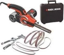 Black & Decker BLACK+DECKER KA902EK-QS Powerfile Bandschuurmachine - 400W - Met 12 Accessoires -Black & Decker 1200x1025 1