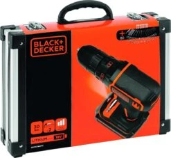 Black & Decker BLACK+DECKER BDCD18BAFC-QW Accuboormachine Kit - 18V - 80 Accessoires - Incl. 2 Accu's En Lader -Black & Decker 1200x1104