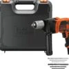 Black & Decker BLACK+DECKER BEH850K-QS Klopboormachine - 850W - 1 Snelheid - Incl. Koffer En Boren -Black & Decker 1200x1118