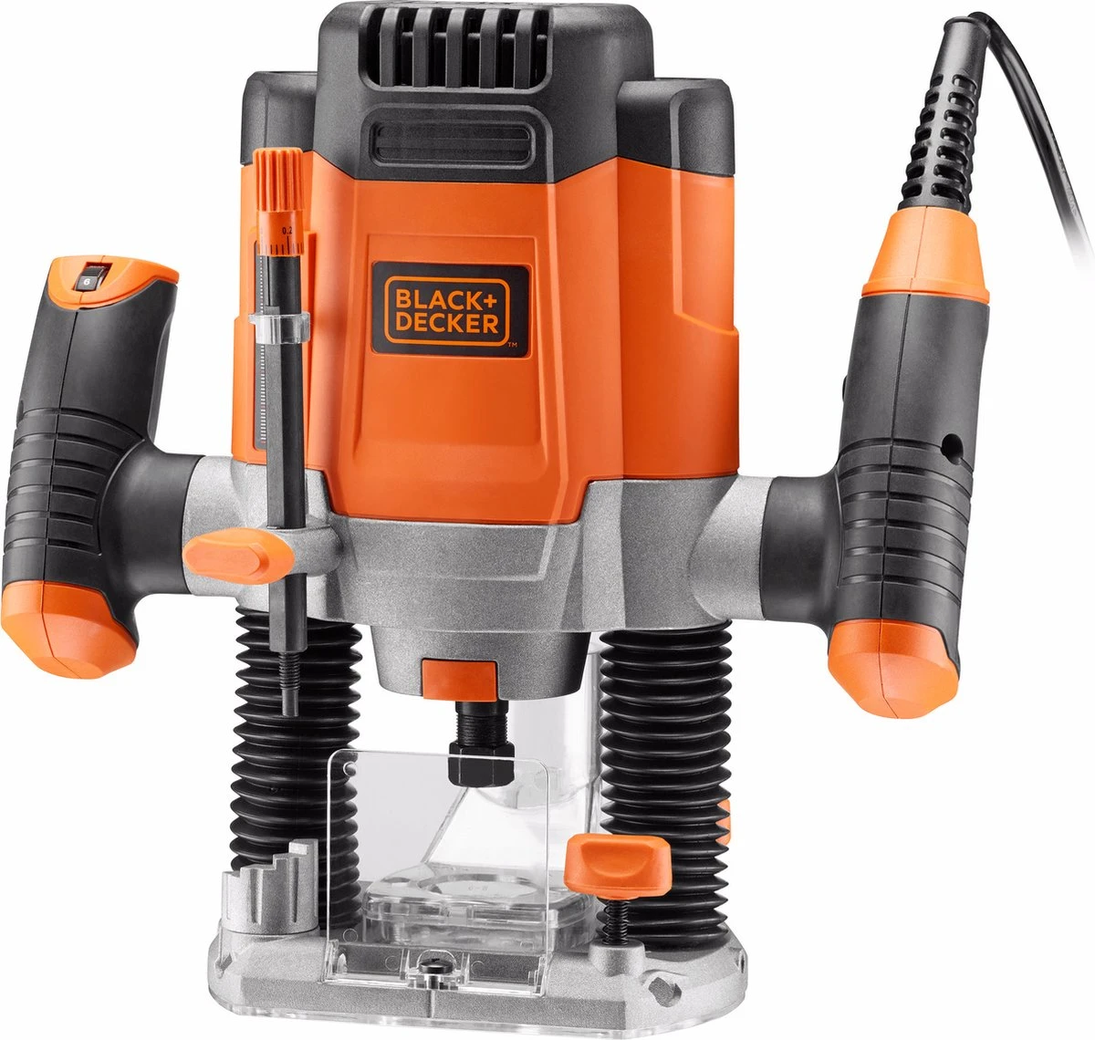 Black & Decker BLACK+DECKER KW1200EKA-QS Bovenfrees - 1200W - Incl. Accessoires En Koffer