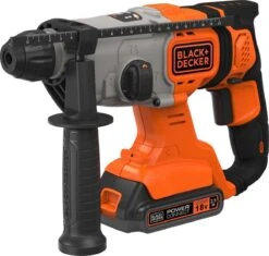 Black & Decker BLACK+DECKER BCD900E2K-QW Boorhamer - 18V - Incl. 2 Accu's, Lader En Koffer -Black & Decker 1200x1142 1