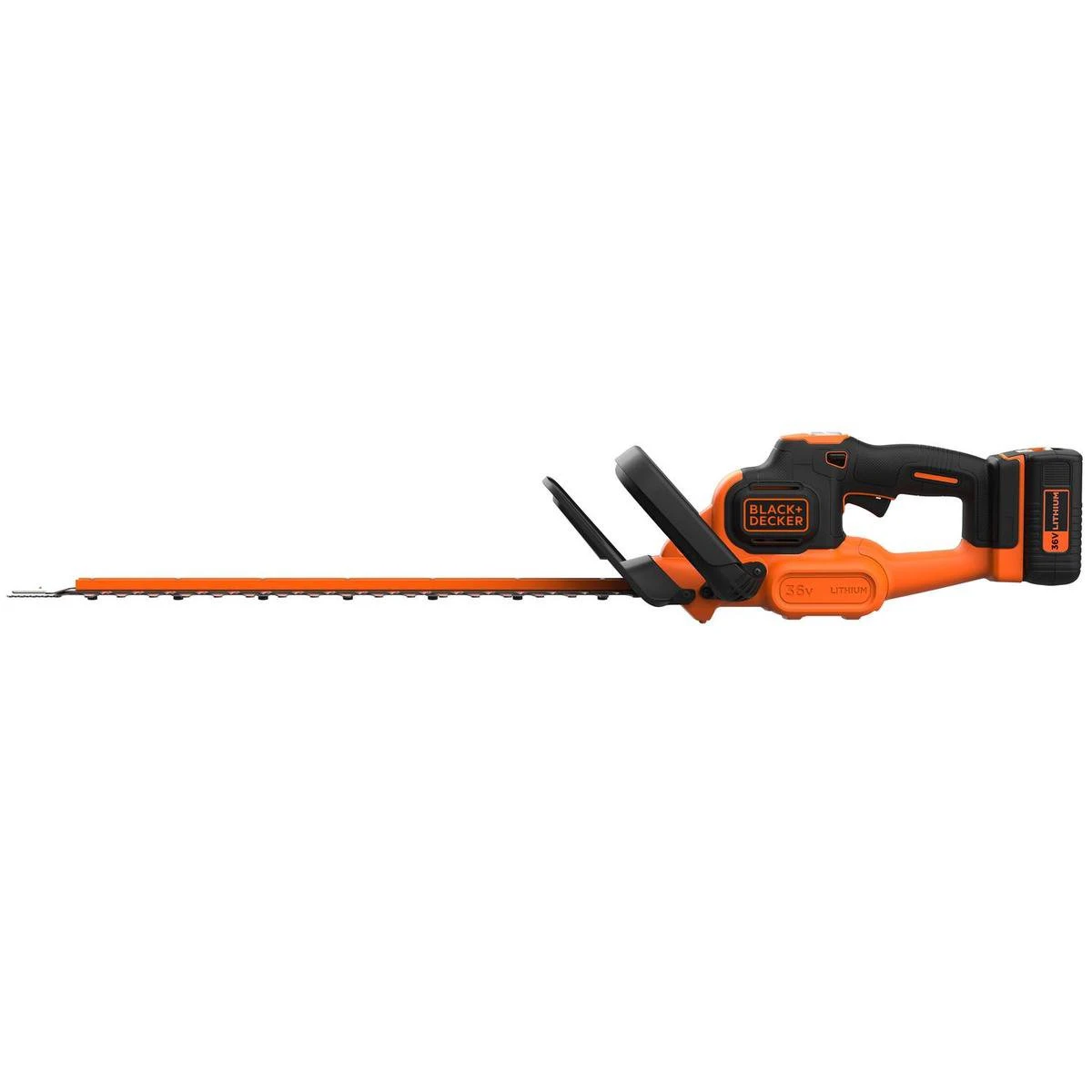 Black & Decker BLACK+DECKER BCHTS3625L1-QW Heggenschaar - 36V - 55cm - Inclusief Accu En Lader 4 Black & Decker BLACK+DECKER BCHTS3625L1-QW Heggenschaar - 36V - 55cm - Inclusief Accu En Lader - Afbeelding 2