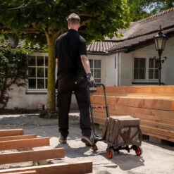 Black & Decker BLACK+DECKER 2-in-1 Steekwagen En Platformwagen - Opvouwbaar - Steekwagen 120KG - Platformwagen 50KG - Zwart/Oranje -Black & Decker 1200x1200 115