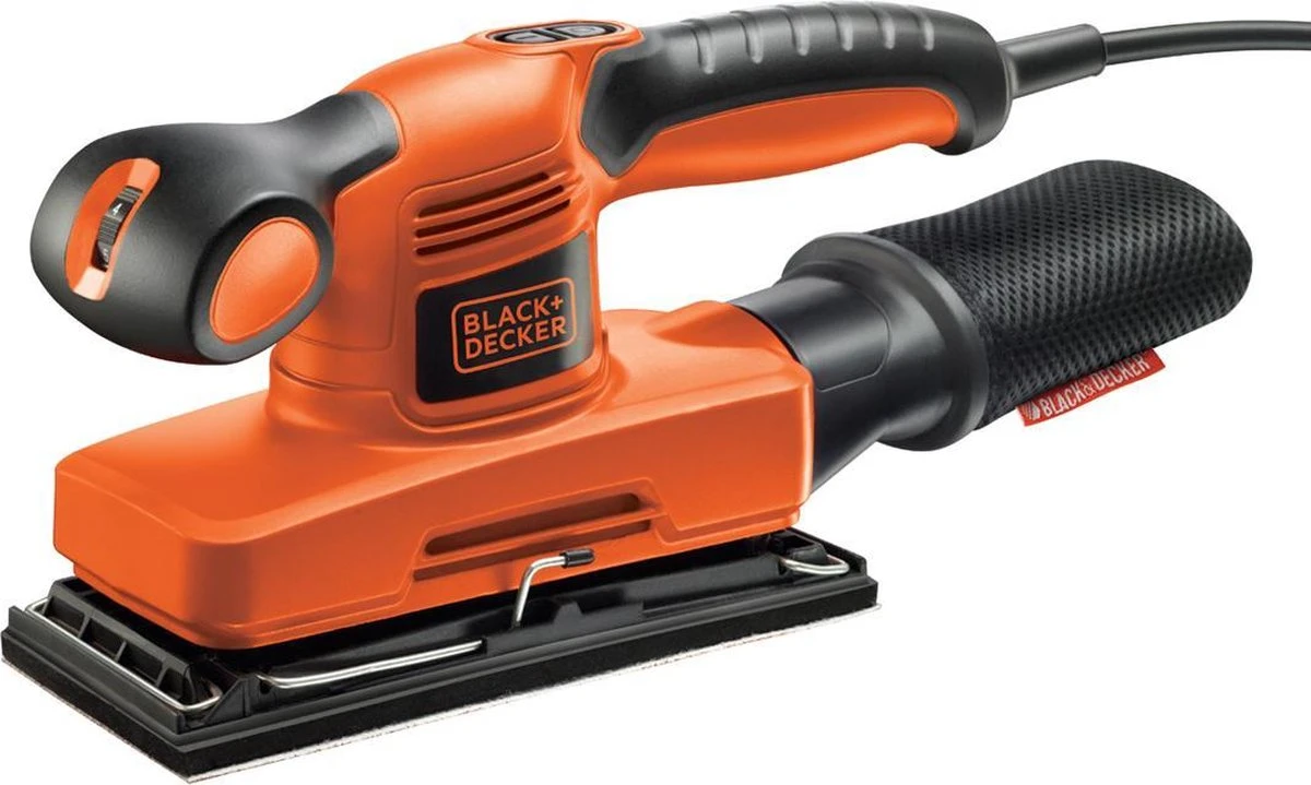 Black & Decker BLACK+DECKER KA320EKA-QS Schuurmachine - 240W - 5 Schuurvellen - Stofopvangzak 3 Black & Decker BLACK+DECKER KA320EKA-QS Schuurmachine - 240W - 5 Schuurvellen - Stofopvangzak