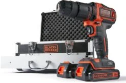 Black & Decker BLACK+DECKER BDC718AS2F-QW Klopboormachine - 18V - Incl. 2 Accu’s - 80 Accessoires -Black & Decker 1200x786 1