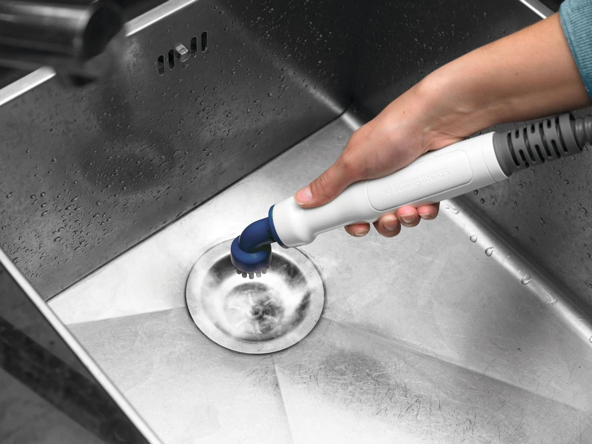 Black & Decker BLACK+DECKER BHSM168D-QS Steam-Mop - 1600W - Met Deltavoet En 8 Accessoires 7 Black & Decker BLACK+DECKER BHSM168D-QS Steam-Mop - 1600W - Met Deltavoet En 8 Accessoires - Afbeelding 5