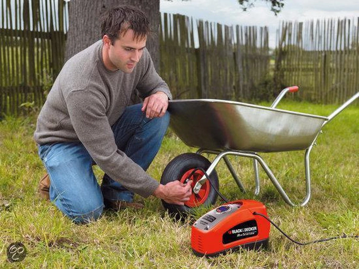 Black & Decker BLACK+DECKER ASI300-QS Compressor - Multifunctioneel -160 PSI/11 Bar 13 Black & Decker BLACK+DECKER ASI300-QS Compressor - Multifunctioneel -160 PSI/11 Bar - Afbeelding 11