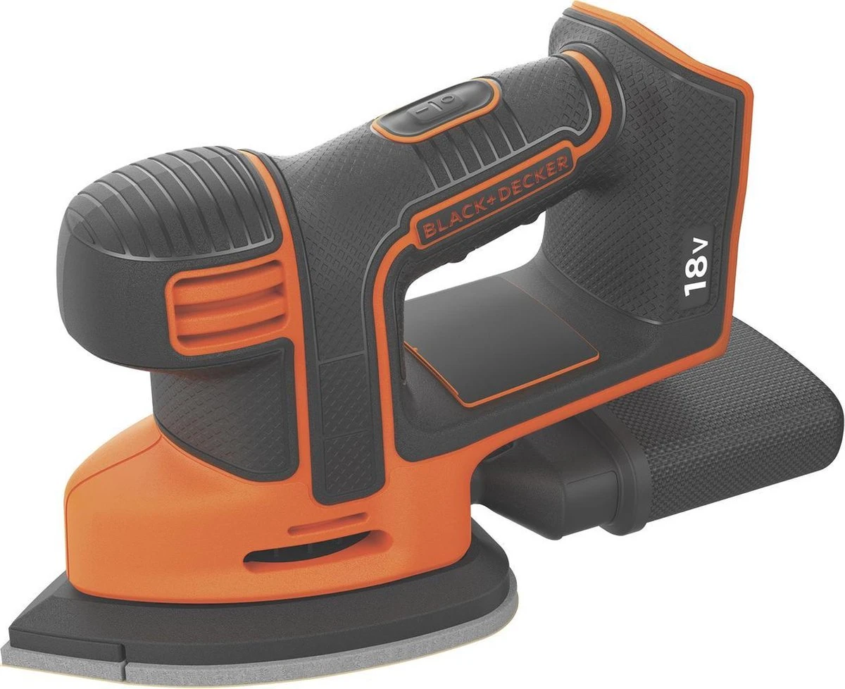 Black & Decker BLACK+DECKER BDCDS18N-XJ Mouse Detailschuurmachine - 18V - Zonder Accu En Lader) 3 Black & Decker BLACK+DECKER BDCDS18N-XJ Mouse Detailschuurmachine - 18V - Zonder Accu En Lader)