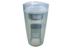 Black & Decker Dustbuster Opvangbak (stofcontainer, Stofreservoir) Incl. Filter LITHIUM 10.8Wh 117x118x205mm Kruimeldief (kruimelzuiger) 9063068201, 90630682-01, 90630682