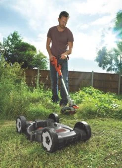 Black & Decker BLACK+DECKER STC1820CM Multi Grastrimmer - 18V - 28cm - Inclusief Accu En Onderstel -Black & Decker 871x1200