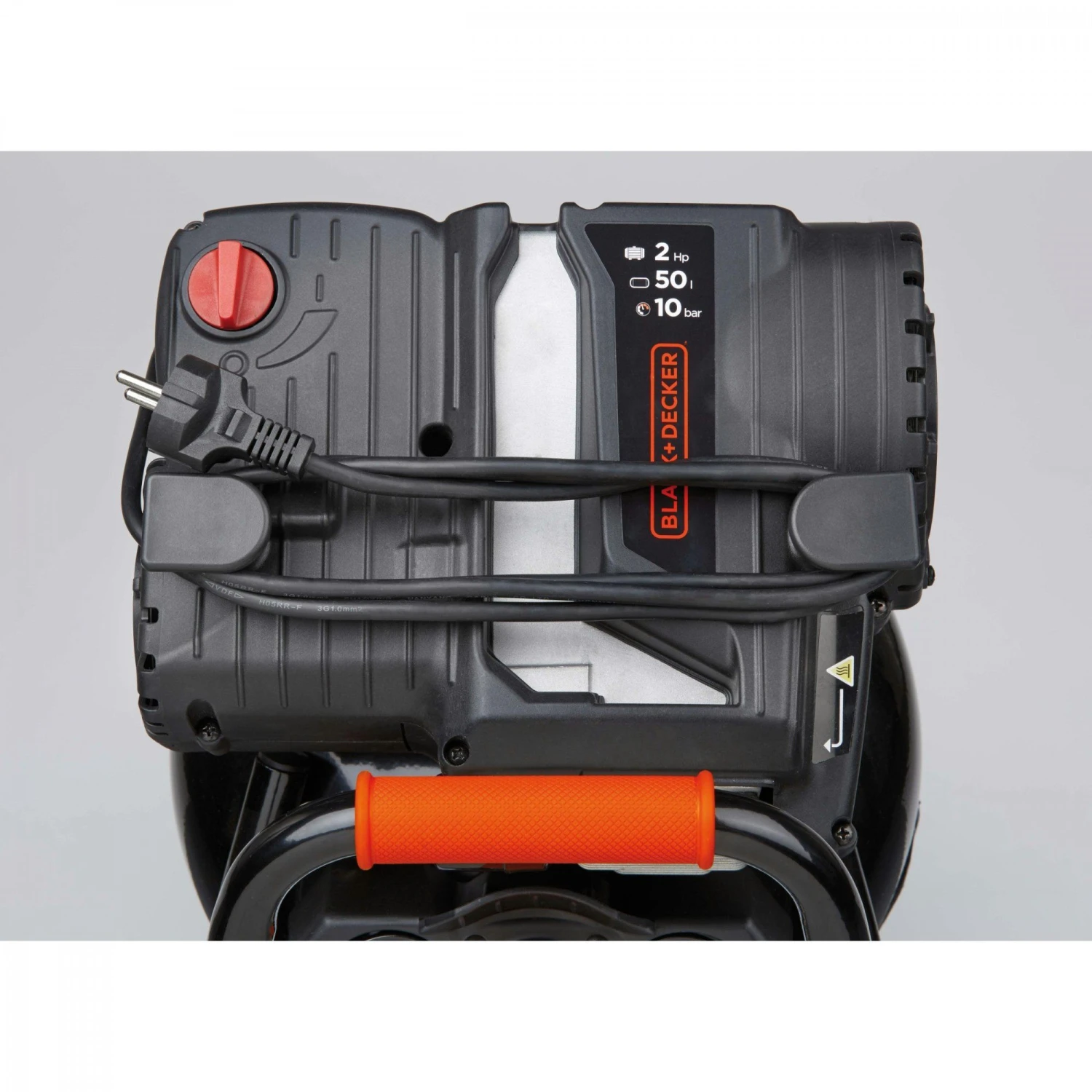 Black & Decker Black+Decker NKDV404BND312 Compressor - BD227/50V NK - Olievrij - 1500W - 10bar - 50L 6 Black & Decker Black+Decker NKDV404BND312 Compressor - BD227/50V NK - Olievrij - 1500W - 10bar - 50L - Afbeelding 4