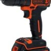 Black & Decker BLACK+DECKER BDCDC18-QW Accuboormachine - 18V - Met Schroeffunctie - Inclusief Accu En Lader -Black & Decker 902x1200