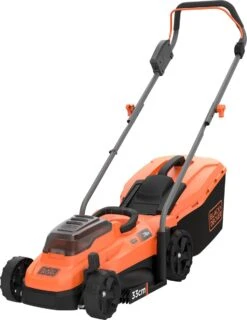 Black & Decker BLACK+DECKER BCMW3318L2-QW Grasmaaier - 18V - 33cm - Incl. 2 Accu's En Lader -Black & Decker 927x1200