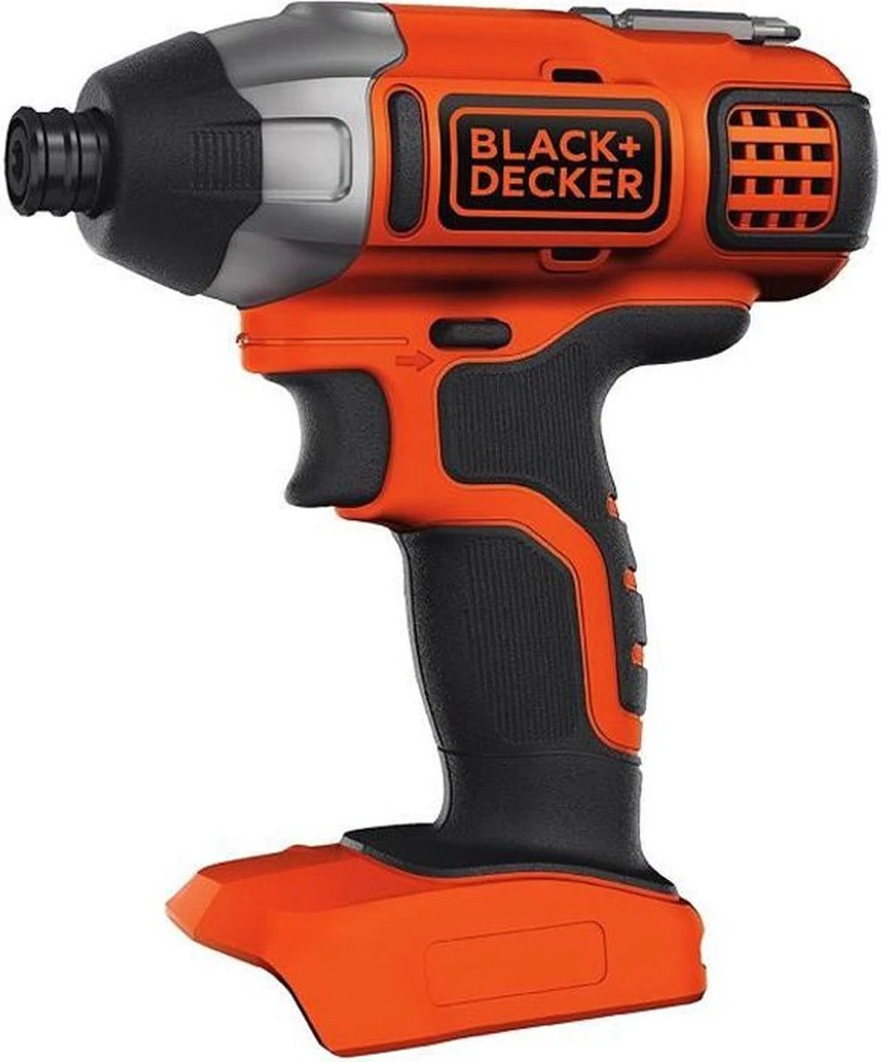 Black & Decker BLACK+DECKER BDCIM18N-XJ Schroefmachine - Slagschroevendraaier - 18V - Zonder Accu En Lader 3 Black & Decker BLACK+DECKER BDCIM18N-XJ Schroefmachine - Slagschroevendraaier - 18V - Zonder Accu En Lader